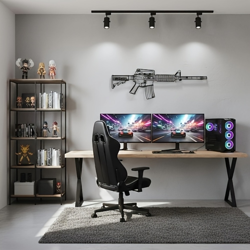 CIFbuy M4 Rifle AR15 Gun Silho - Laptop Mouse review and price