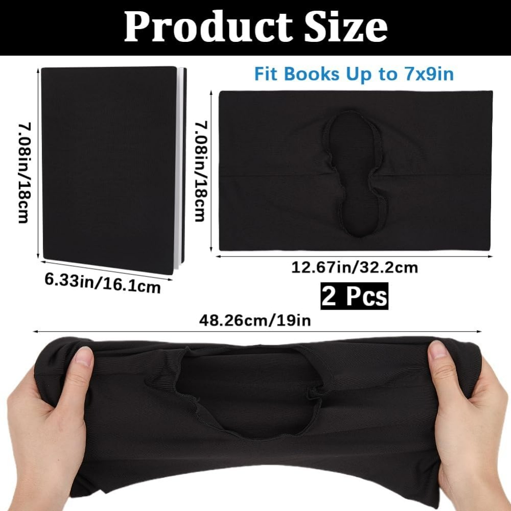 2Pcs Elastic Book Covers Black - Laptop Sleeve review and price