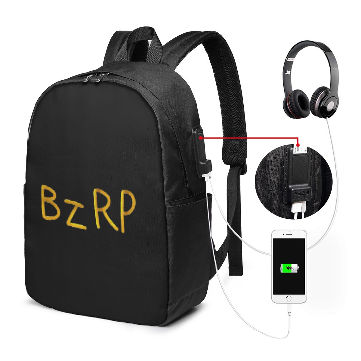 Bizarrap Cap (BZRP) Backpack T - Laptop Bag review and price