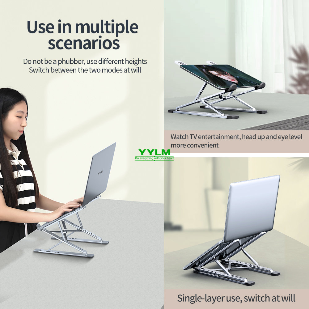 YYLM N8 Laptop Stand Aluminum  - Laptop Cooling Pad review and price