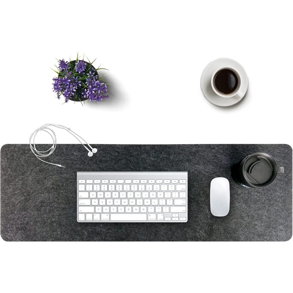 Felt Desk Mat Computer Mat for - Keyboard Cover review and price