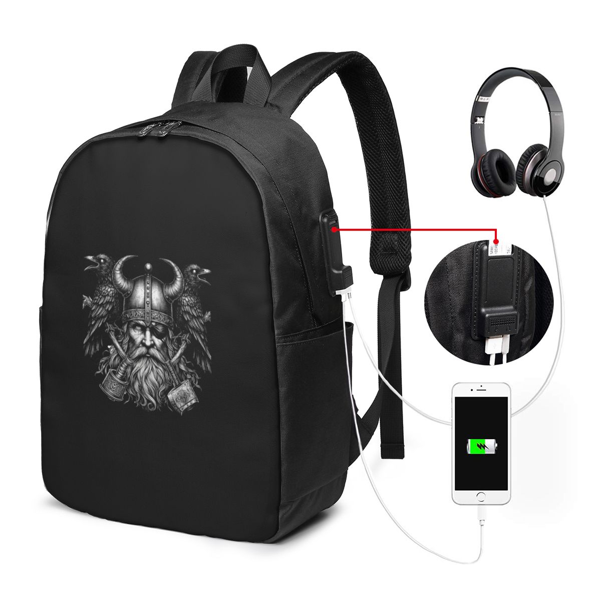 Odin Vikings Viking Legend Nor - Laptop Bag review and price