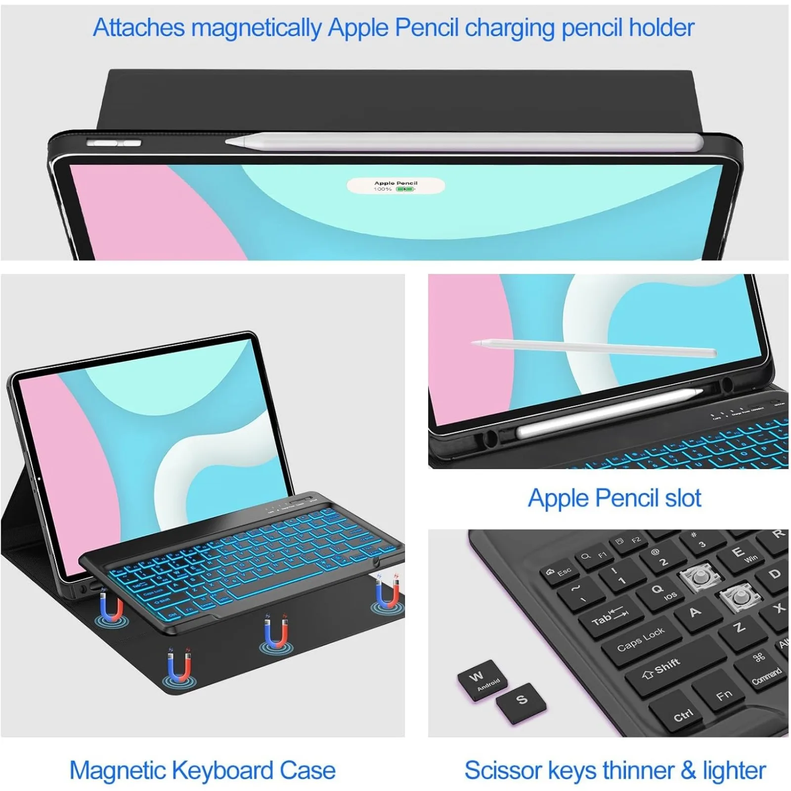 Keyboard Case & Mouse for iPad - Keyboard Cover review and price