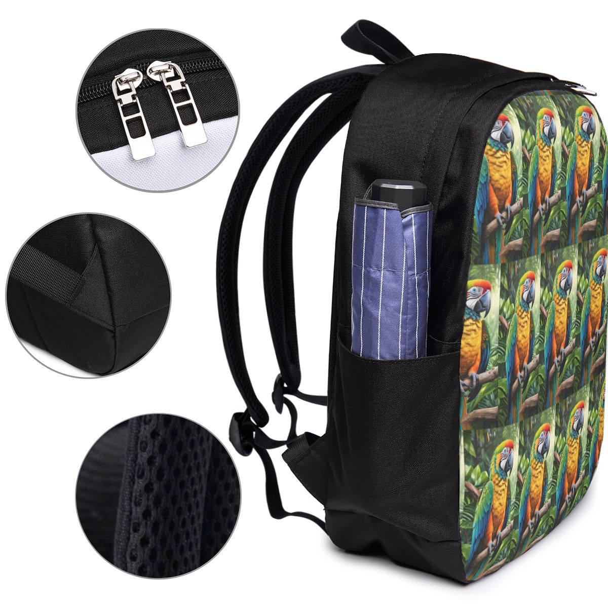 Cute Macaw Parrots Backpack Tr - Laptop Bag review and price