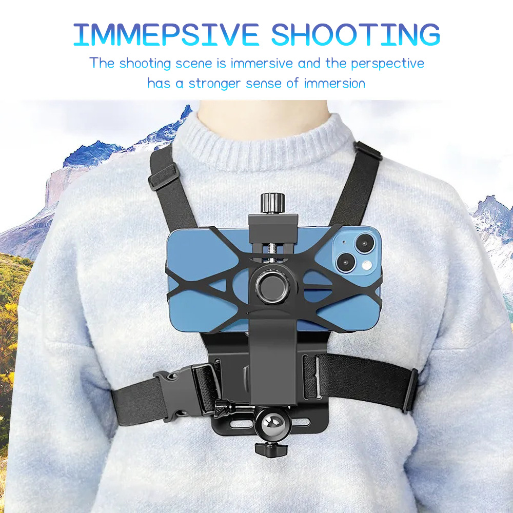 Chest Mount Phone Strap Holder - Laptop Stand review and price